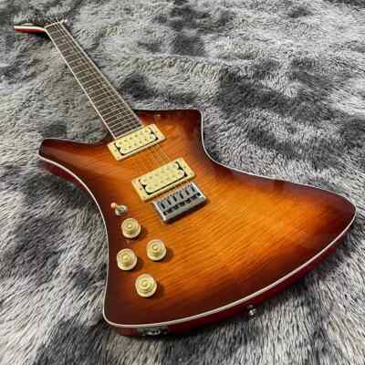 Factory Customized Flame Maple Top Electric Guitar with A