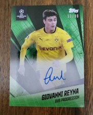 2021 Topps Giovanni Reyna American Dream Curated UEFA Champions League Soccer Cards 31