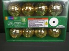 Winter WonderLane LED Disco Gold Ball Lights Multi Colored 8 Lights