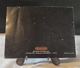 2 Original Gumshoe Instruction Manuals- Nintendo NES- 1 VG, 1 Missing Back Cover