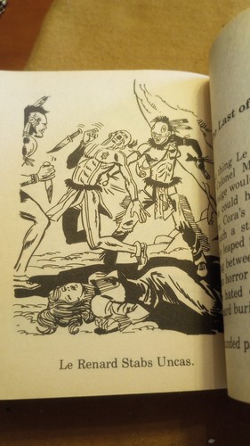 The Last of the Mohicans 1979 Moby Books Illustrated Classic Edition #4521 - Picture 12 of 12