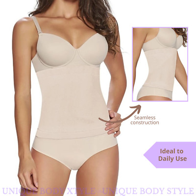 Top Seamless Fajas Colombianas Waist Trainer Body Shaper TrueShapers 1283