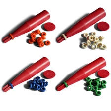 REEL WRAP (Blue, White, Green, Ora) COLDSNAP OUTDOORS Rings for Ice Fishing Reel