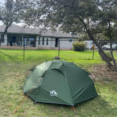 Camping Tent 2 Person, Waterproof Windproof Tent Easy Set up-Portable Dome Tents