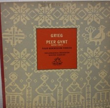 Grieg Peer Gynt Suites 1 2 Four Norwegian Dances 33RPM  011517LLE