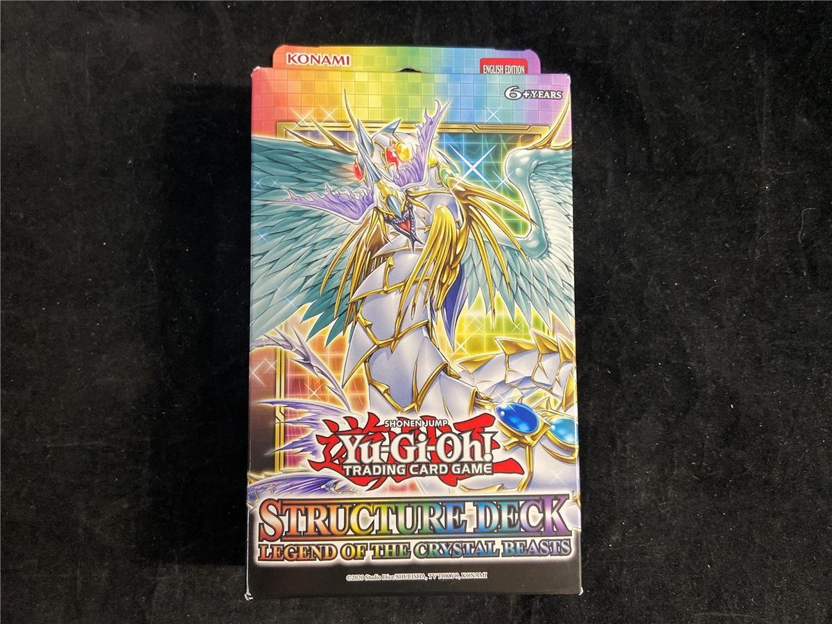 Yugioh Cards Yu-Gi-Oh! Structure Deck: Legend Of The Crystal Beasts - Factory Sealed (x3 Decks) Yugioh Deck