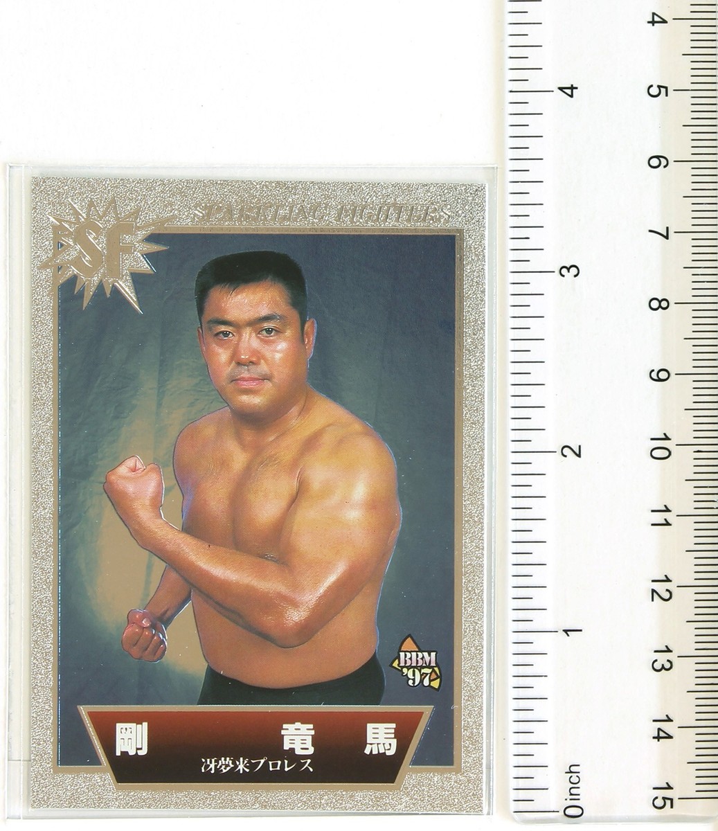 RYUMA GO - 1997 BBM Pro-Wrestling Holo card | eBay
