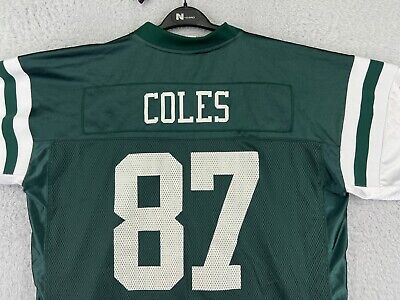 New York Jets Football Jersey Men Extra Large Green #87