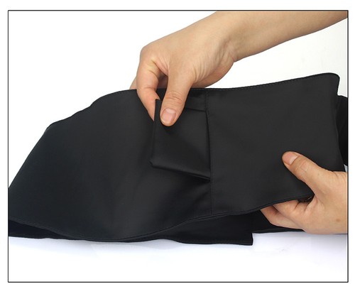 Extra Wide Corset Bowknot Party Dress Satin Belt Ribbon Wrap Elegant Waistband - Picture 10 of 17