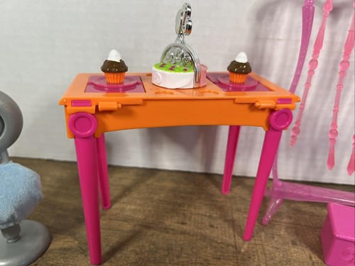 Vintage Barbie Accessories 1980s/1990s Lot Chairs Cake Table & More READ - Picture 4 of 14