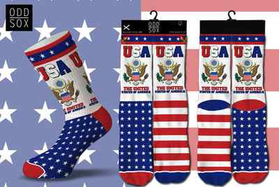 Odd Sox Vereinigte Staaten USA Flagge Stars Streifen Freedom America Schuhwerk