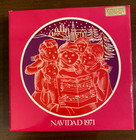 LLADRO Fine Ceramic Plate, NAVIDAD 1971, 8.0", Original Box — photo 5