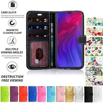 For OPPO A54 5G Luxury Case 3D Emboss Leather Wallet Holder Card Book Etui For O - Foto 7