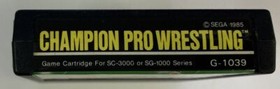 SG-1000 SG-3000 Champion Pro Wrestling Japan Version Cartridge Only 9912 SP