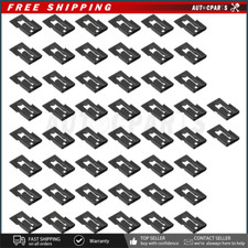 Retenedor de metal con clip de barra de bloqueo de puerta de 50 piezas para Chevrolet para GM 9711304 3998009