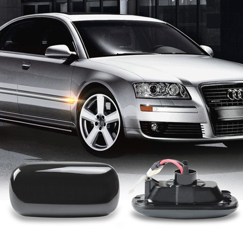 Sequential LED Side Marker Blinker Signal Light For Audi A3 S3 8P A4 A6 S4 TT 8J - Picture 2 of 6