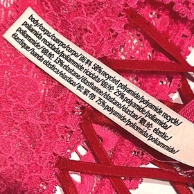 NWT VICTORIA'S SECRET Dream Angels String Bikini XS-M-L Pink Lace Red