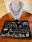 Mixed Lot of Vintage To Now Sterling Silver 925 Jewelry 400 Grams Scrap/Sell 48p