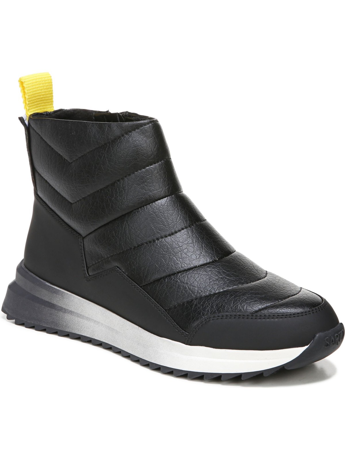 Женские черные водонепроницаемые зимние ботинки Alps с круглым носком на молнии SARTO, 7,5 М