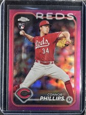Phillips, Connor - 2024 Topps Chrome - Pink Refractor