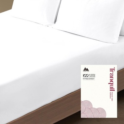 Spannbetttuch aus 100% ägyptischer Baumwolle, Satin, Fadenzahl 800, QueenSize...