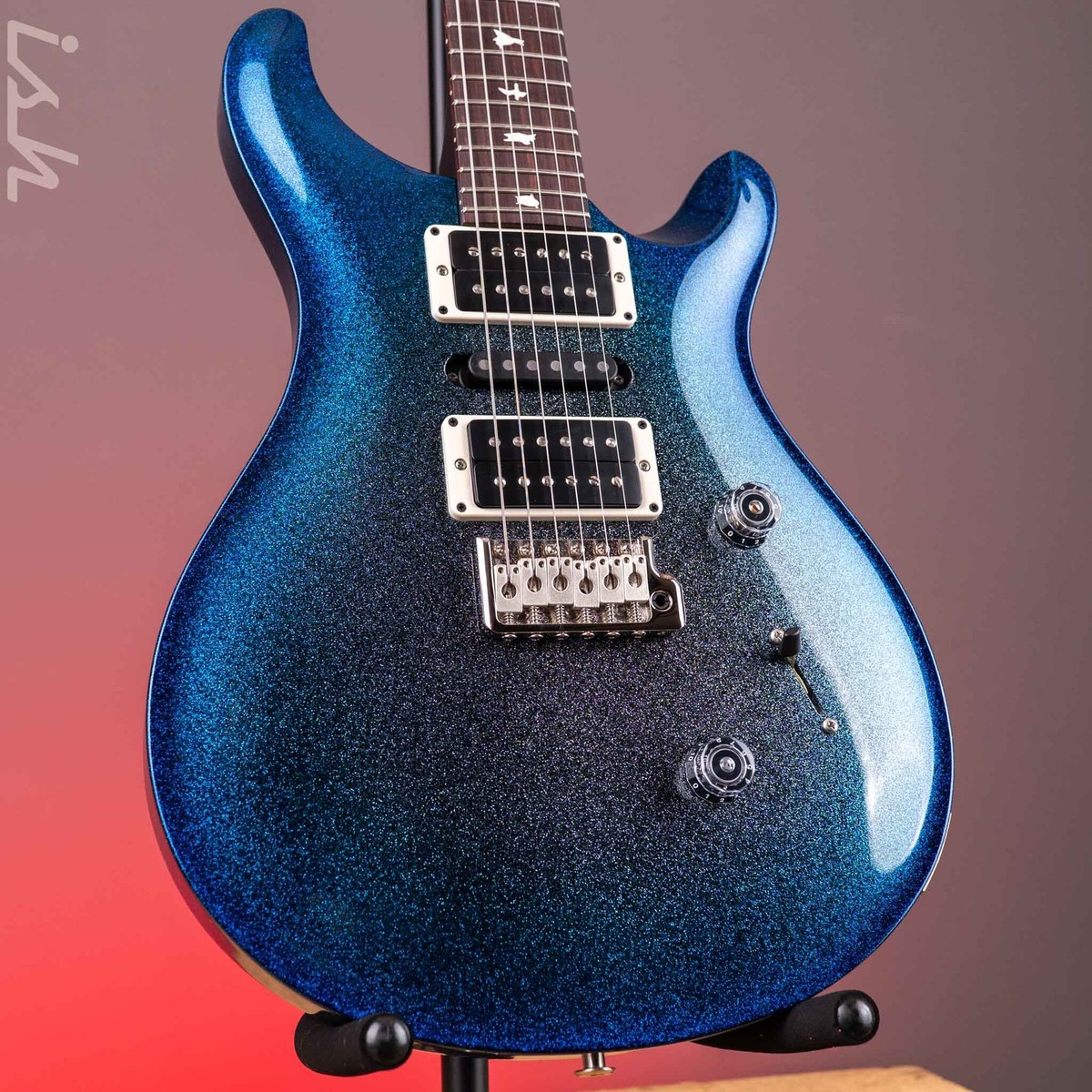 PRS CE 24 Special Blue Burst Holoflake Sprayer's Choice w/ Black