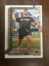 2025 Topps Series 1 FIRST PITCH #FP-6 Carl Radke (Pirates)