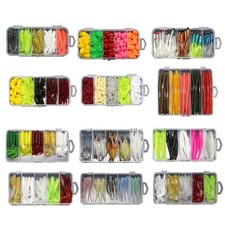 Realistic Action Fishing Lures Assorted Portables Fishing Baits Storage Bag