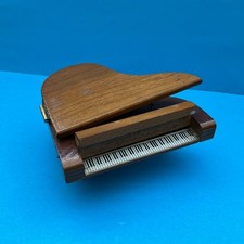 Vintage Dolls House Barton Grand Piano With Diamon Ink Stamp