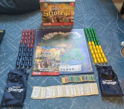 Brettspiel Conquest Stratego Spiel von Jumbo Brettspiel Gebraucht, vollständig