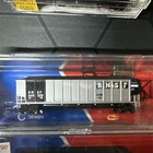 Micro-Trains Line N Scale BNSF Box Car Magne-Matic Gray/Black/White MPN 751 — photo 3