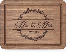 Wedding Gifts for Couples 2025, Mr and Mrs Gifts- 11"L x 8.5"W,
