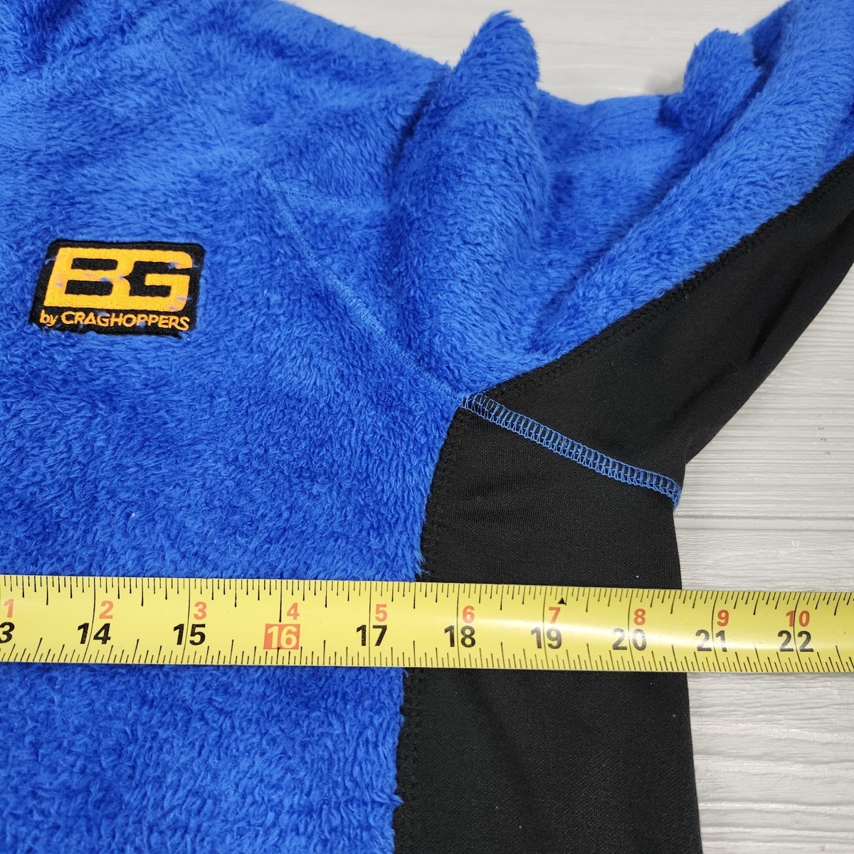Polaire Craghoppers Bear Grylls 1/4 Zip Verte – Taille L – Occasion