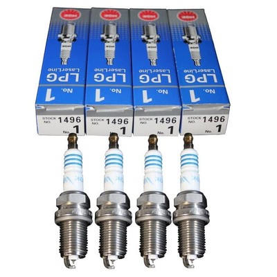4 NGK Zündkerzen LPG Laser Line für Alfa Romeo Audi BMW Dacia Fiat