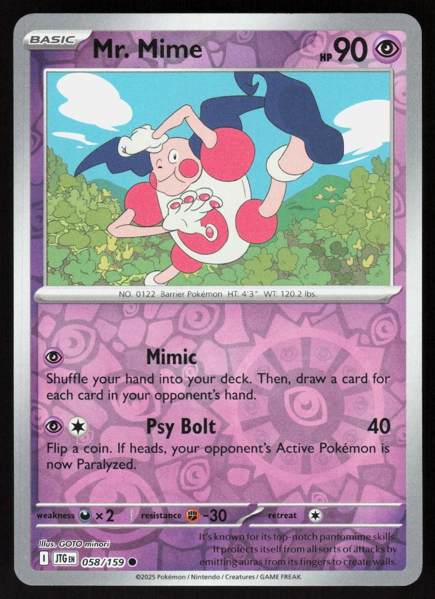 pop1 psa9 2004 ポケモン バリヤード 図鑑カード Mr.mime Mr. Mime - Call of Legends - Pokemon - TCGplayer.com