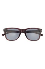 New BOSS Men 52mm Square Sunglasses Authentic Havana