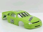 JOHNNY LIGHTNING CHEVY NASCAR STOCKER # 84 LIME SLOT CAR BODY 1.5 MINT AFX/JL — photo 1