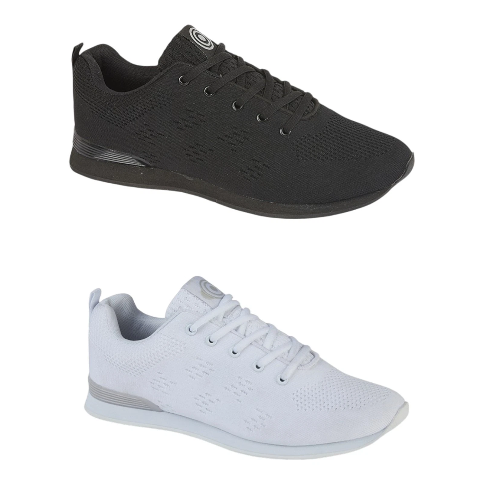 DEK Unisex Trainer Lace Up Flat Lawn Bowling Mesh Lightweight Carpet Bowls Size