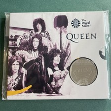 UK £5 Royal Mint Music Legends BU Five Pound Coin - 2020 Queen