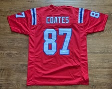 Ben Coates Autographed Signed New England Patriots Pro Style Jersey JSA