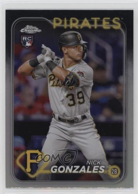 2024 Topps Chrome Refractor Nick Gonzales #72 12g7