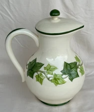 Franciscan Ivy  Coffee Pot Carafe Jug  9"  READ