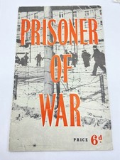 WW2 Account Of British Prisoner Of War In Enemy Hands By The Red Cross