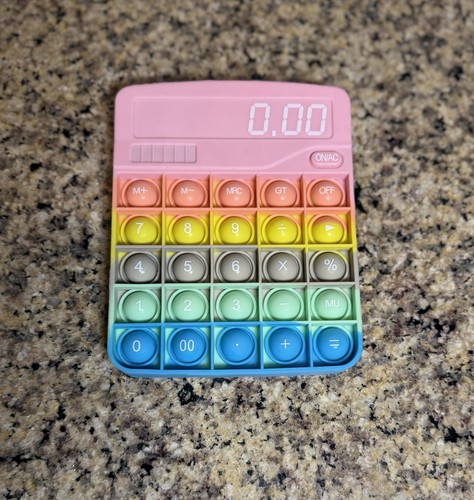 Calculator Pop It Fidget Toy - Sensory - 5.5โ