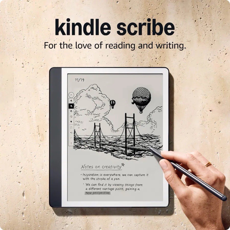 Amazon Kindle Scribe (1st Generation) 32GB, Wi-Fi, 10.2