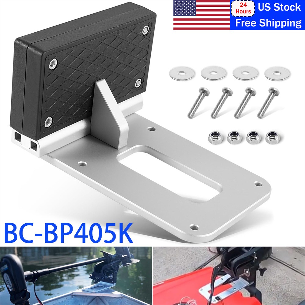 Universal Transom Trolling Motor Mount for Kayaks / Kayak Motor Mount Bracket