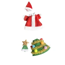 Christmas Mini Desk Goose Outfit Table Key Holder Decor for Summer Landscape