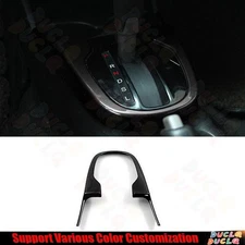 For Honda Fit/Jazz 2014-2020 Bright Black Middle Console Gear Shift Frame Cover