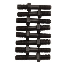 Edelbrock Rocker Arm Stud 8599 Screw-in Studs 38-24 Black Whex 16pcs