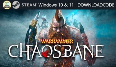 NEU PC Computer Spiel Warhammer Chaosbane für Windows 10 11 STEAM Download Code
